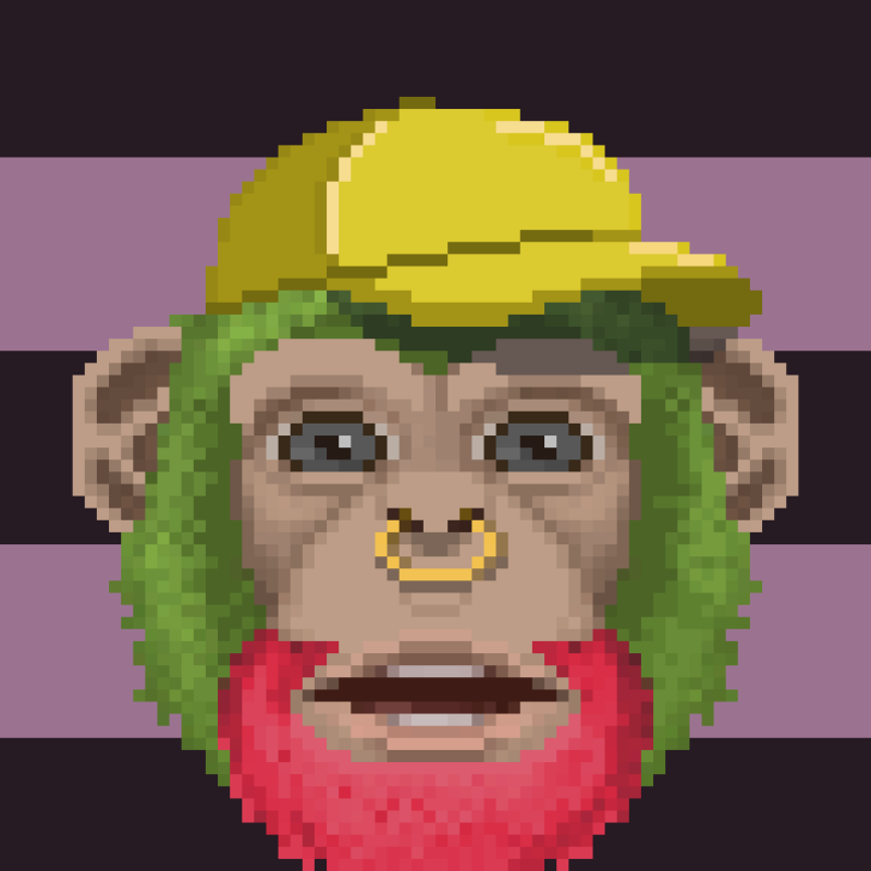 Monke head #14 static token preview