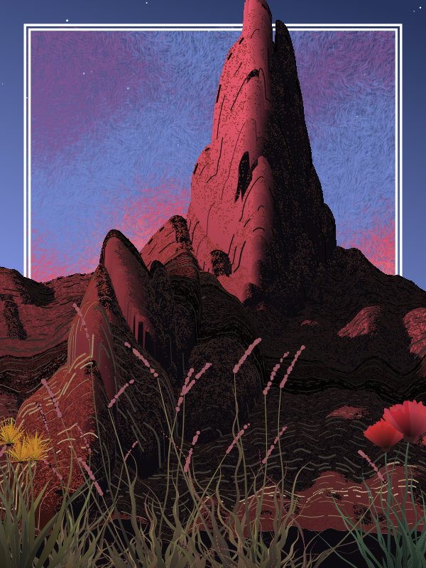 Desert Sun Rising #40 static token preview