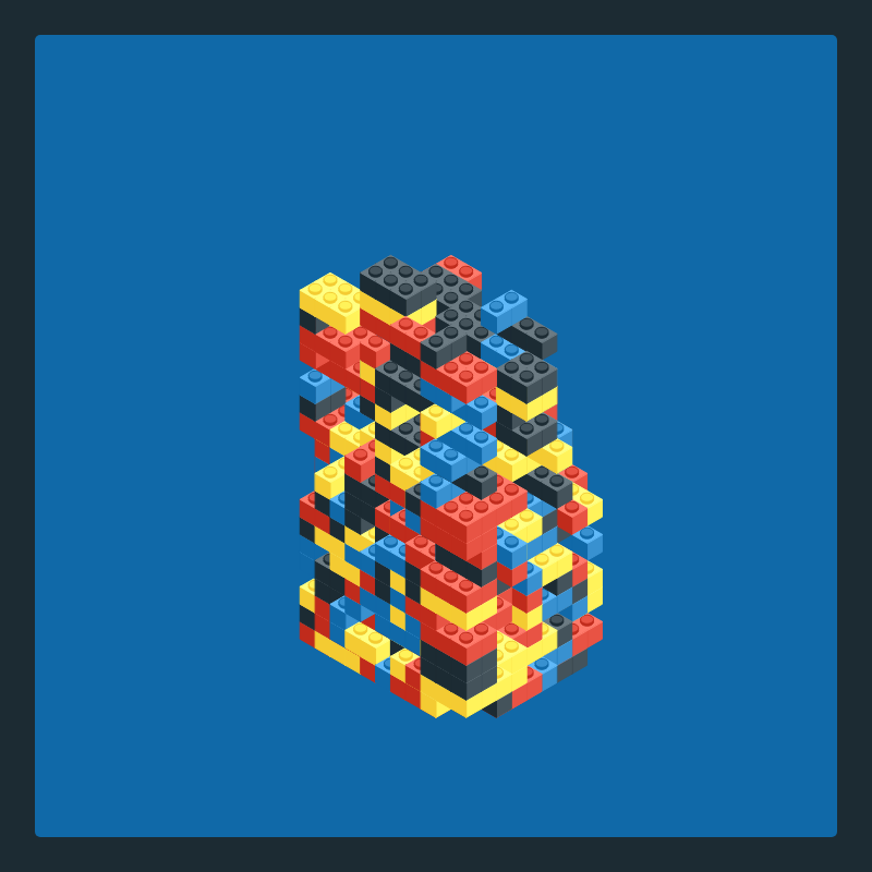 Lego Tower #17 static token preview