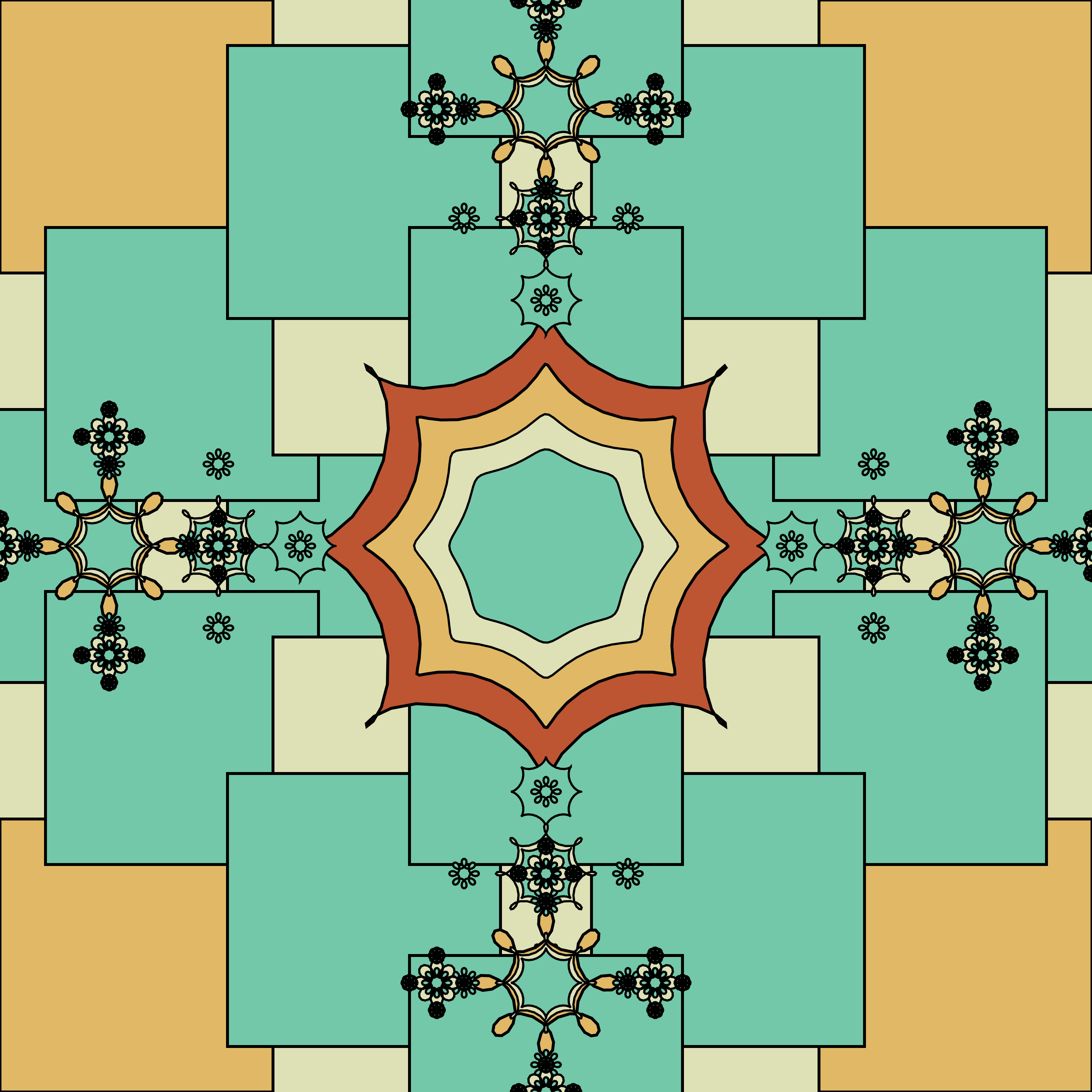 10 patterns 10 palettes #3 static token preview