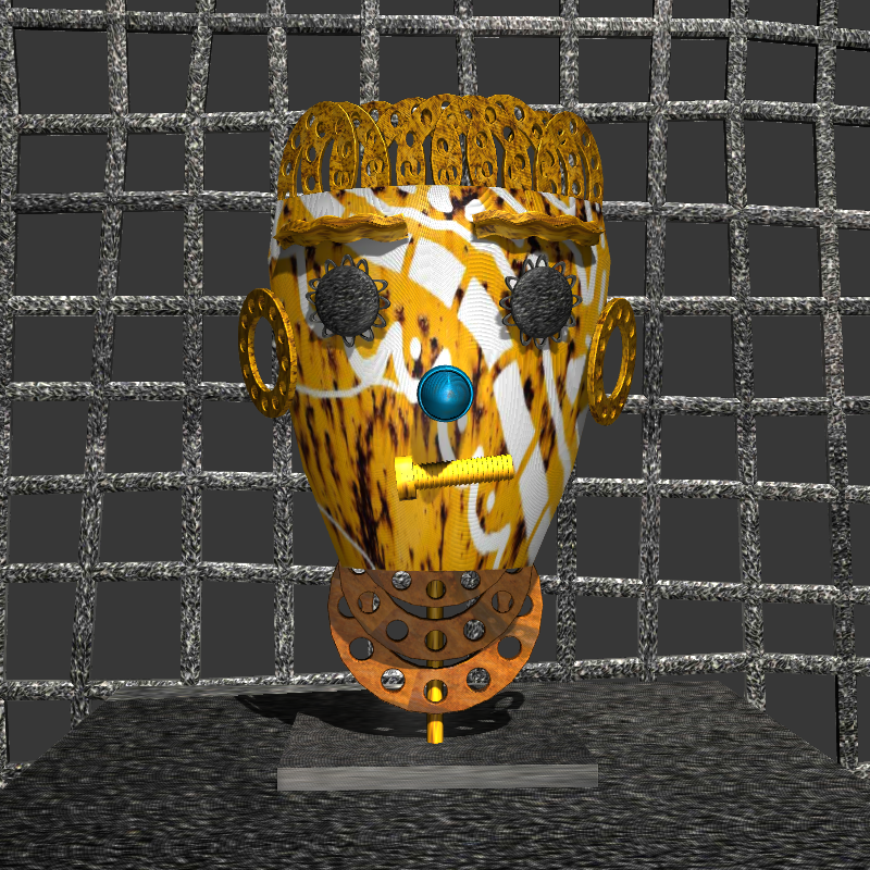 African’s Mask #3 static token preview