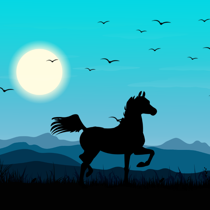 We Care...Horse #6 static token preview