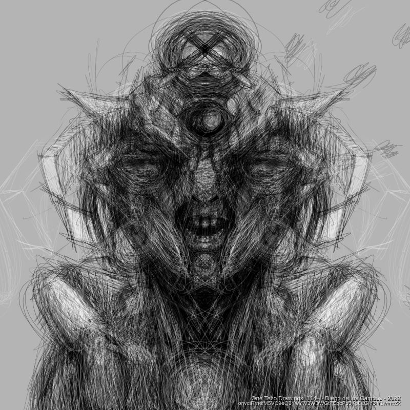 One Tezo Drawings_114+ #16 static token preview