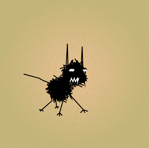 Scribble Kittens #6 static token preview