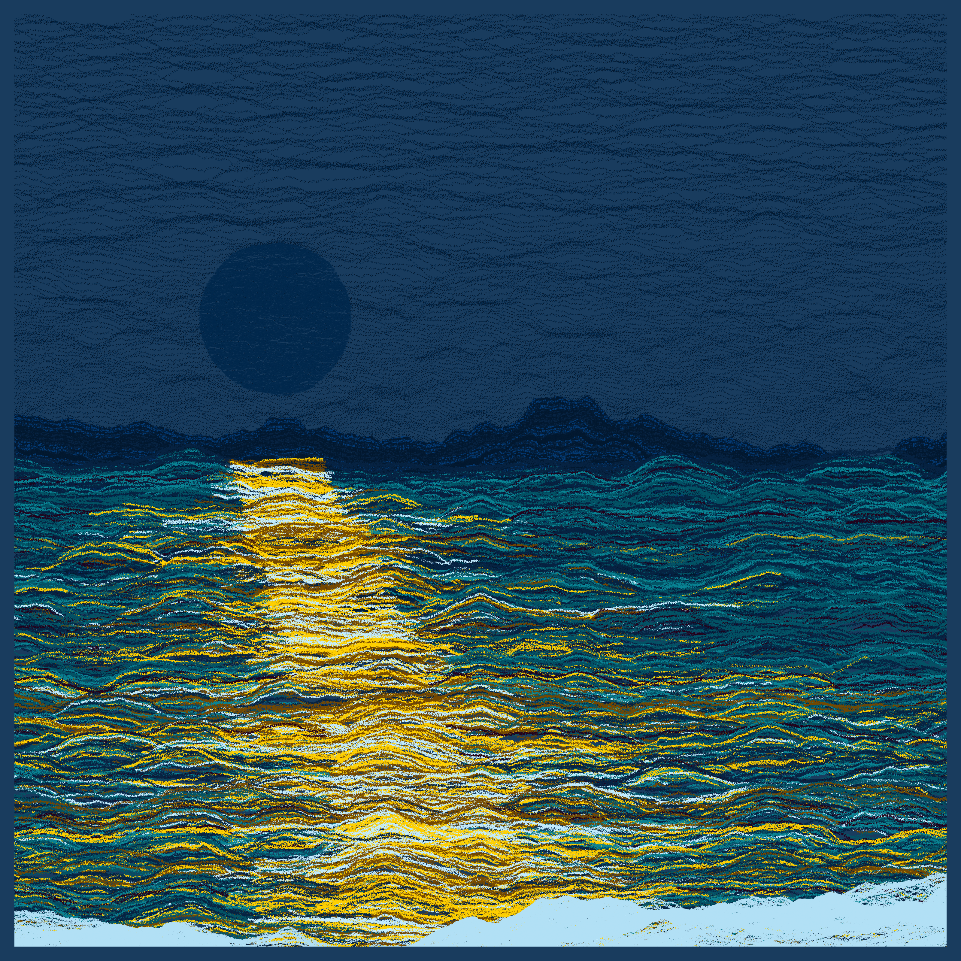 Moonlit Sea #13 static token preview