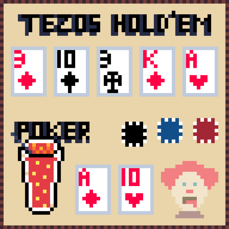 Tezos Hold'em Poker #15 static token preview