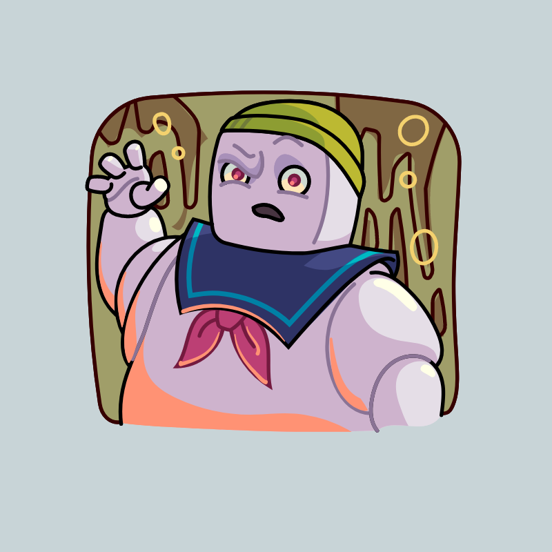 Stay Puft Marshmallow Man #6 static token preview