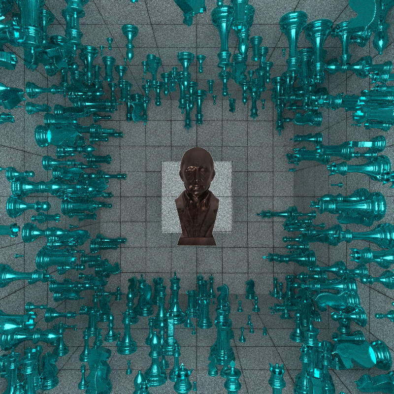 Block of chess #9 static token preview