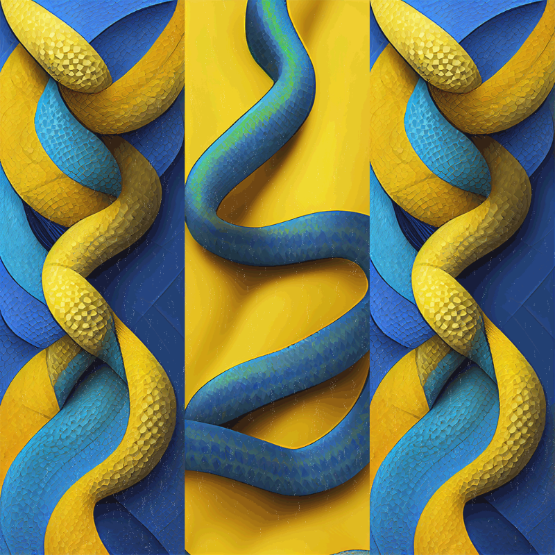 AI Snakes #6 static token preview