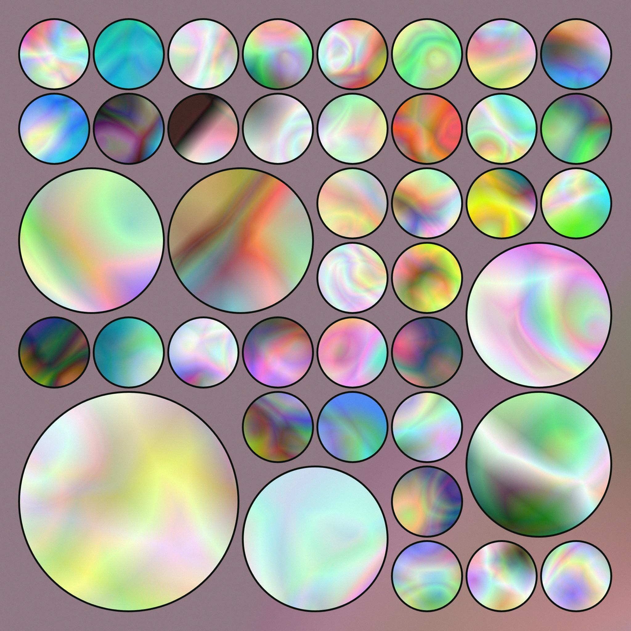 Gasoline Rainbows #14 static token preview