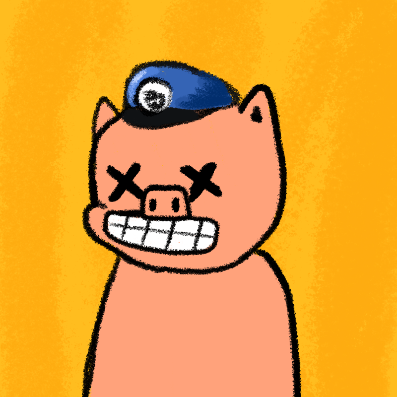 Peculiar Pigs #12 static token preview