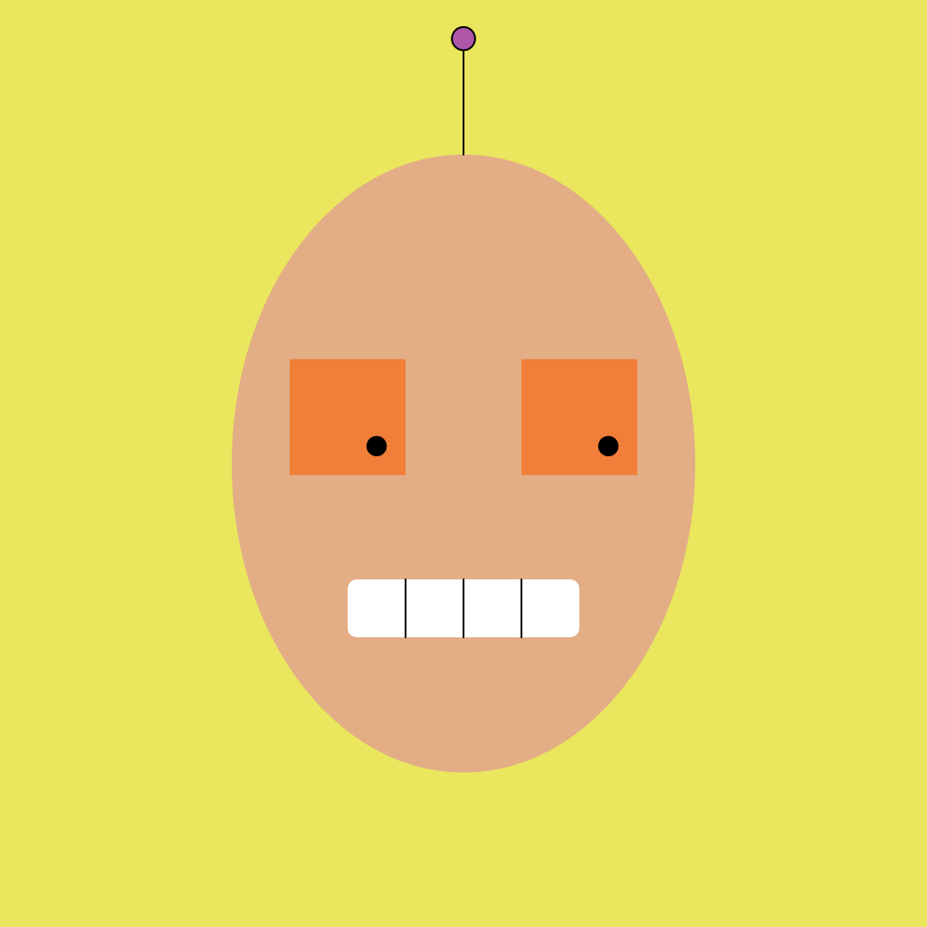 Robo Face #4 static token preview
