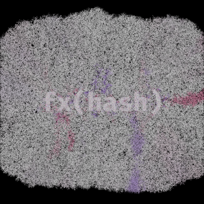 FXHASH Generative Logo #460 static token preview