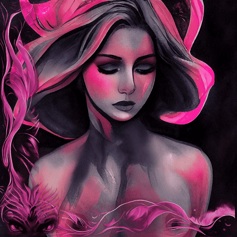 Libra Girl #10 static token preview