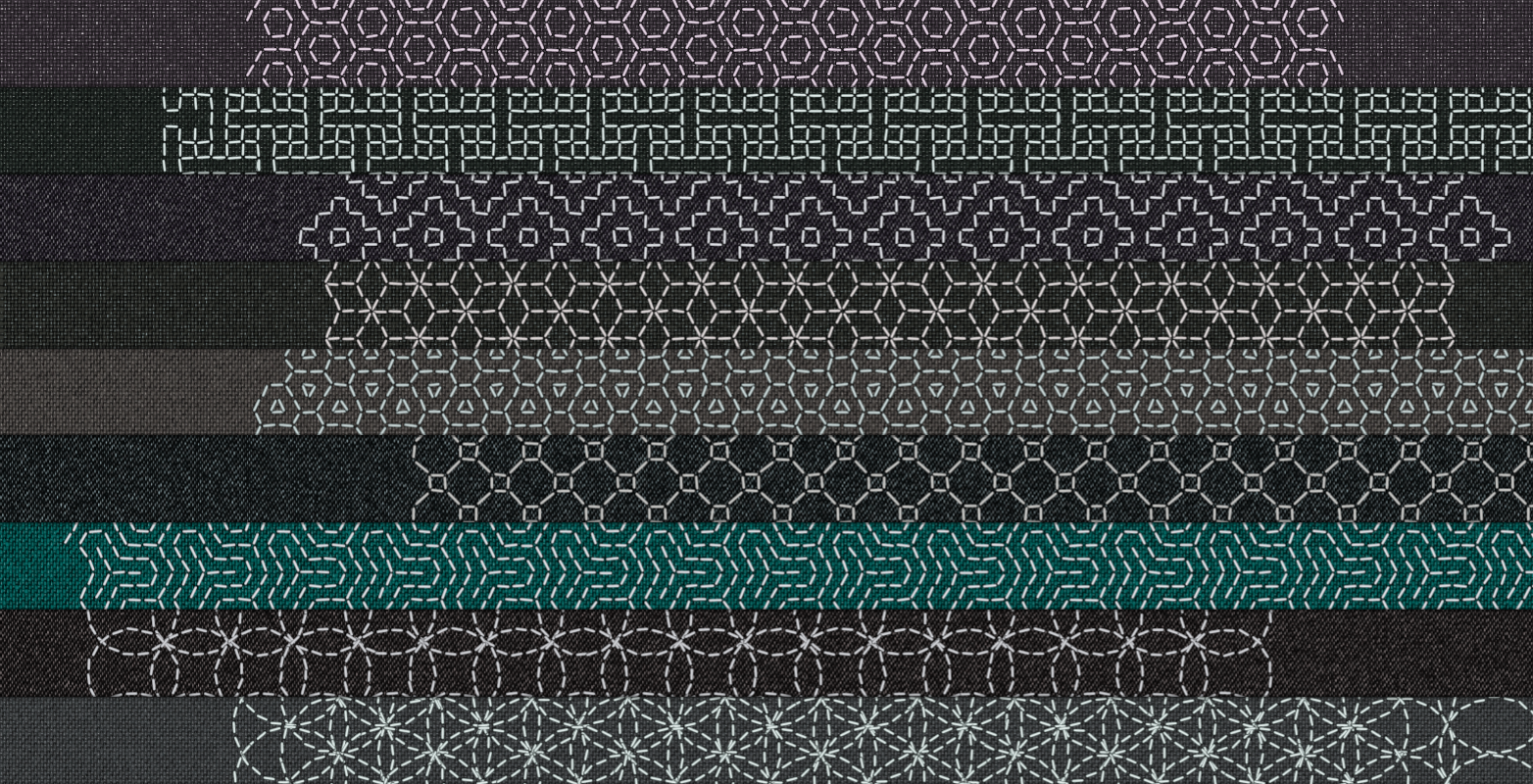 Sashiko #14 static token preview