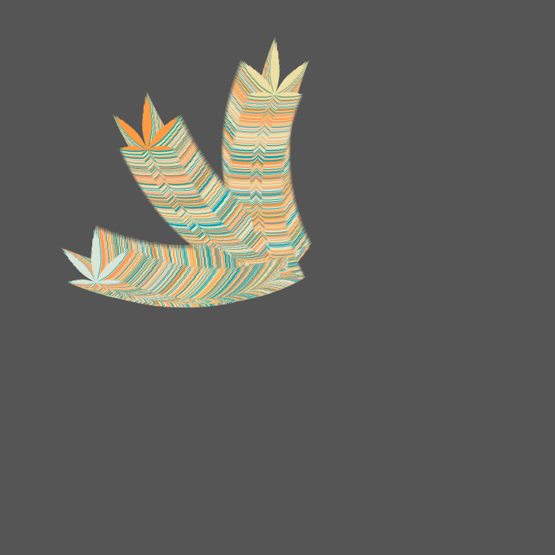 Flying Leaf #5 static token preview