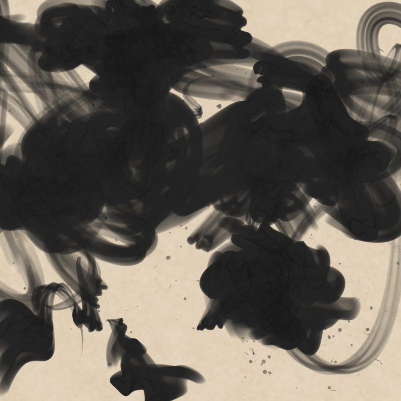 Abstract Calligraphy #22 static token preview
