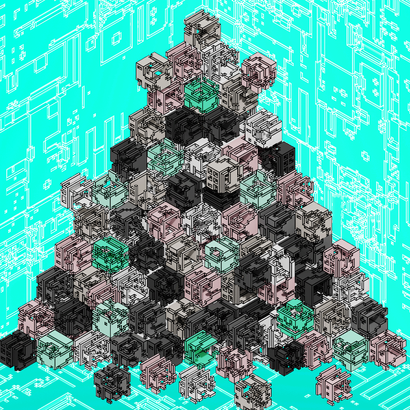 Chaotic Cube #28 static token preview