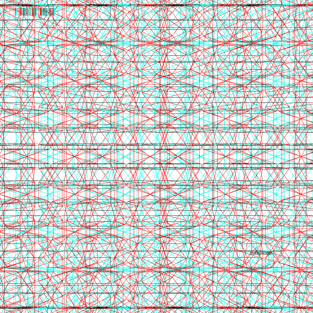 anaglyphic - delta pattern #10 static token preview