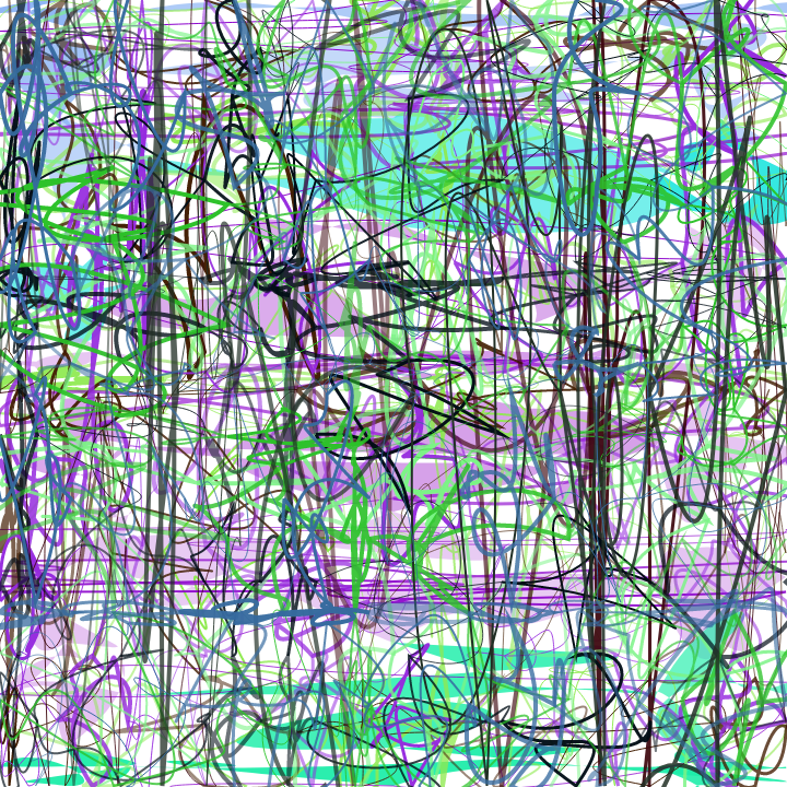 Action Painting #15 static token preview