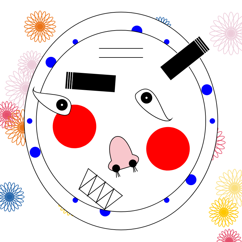 Fukuwarai (福笑い) #1 static token preview