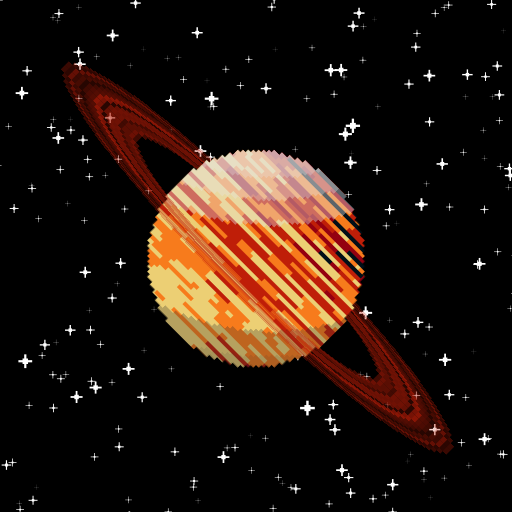 Pixel Planets #6 static token preview
