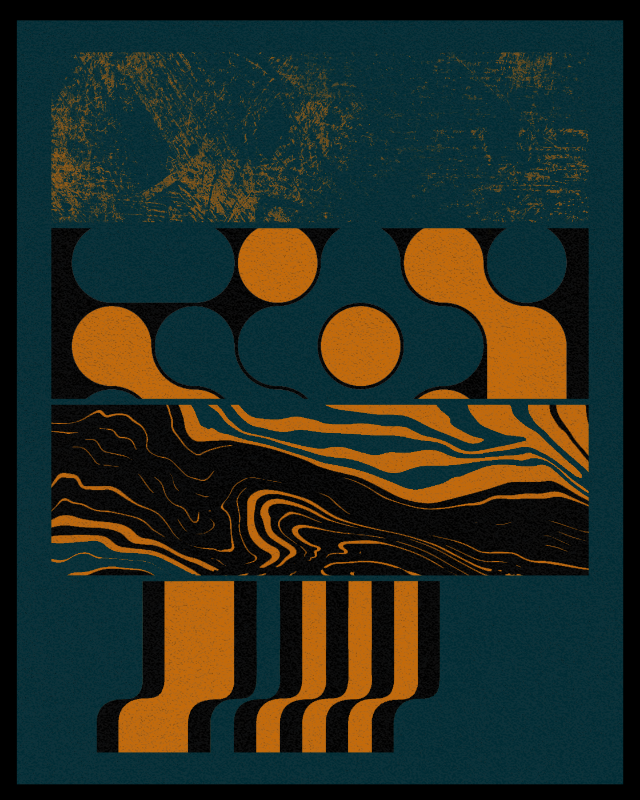 Bauhaus art #orange #21 static token preview