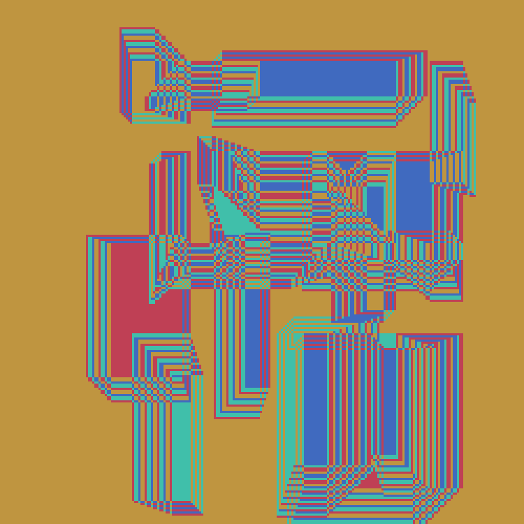 Superimposed Rectangles #6 static token preview