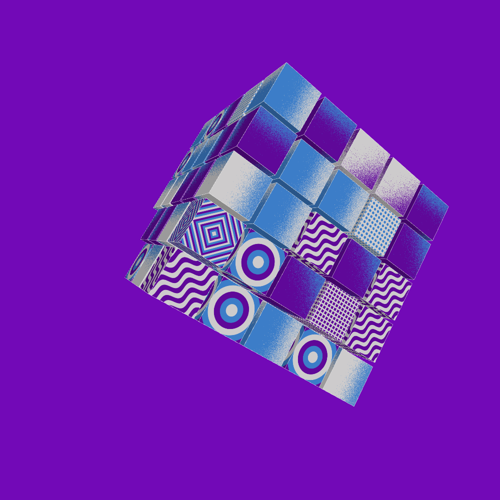 Liquid Cubes #14 static token preview