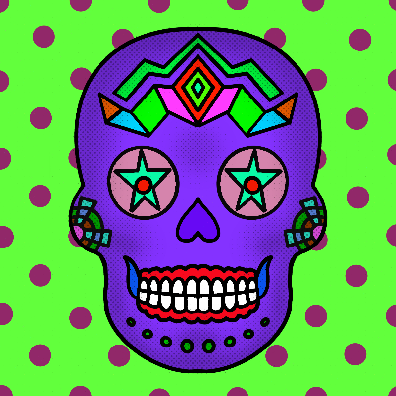Sugar Skulls #144 static token preview