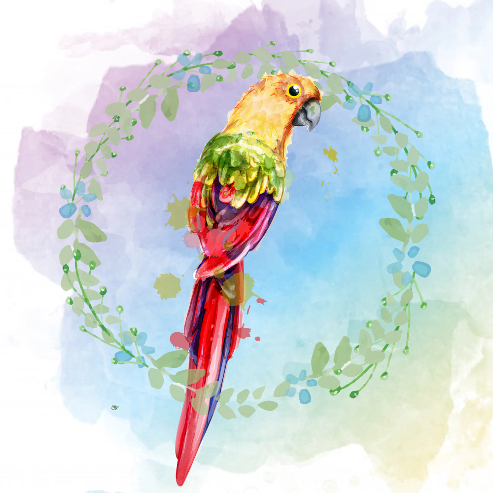 Random Tropical Birds #16 static token preview