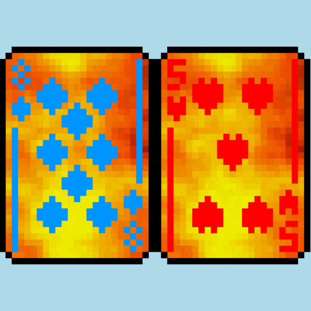 Pixel Poker #10 static token preview