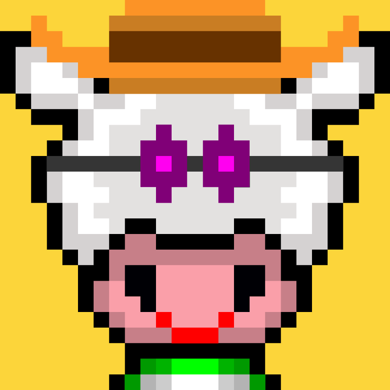 Morixels Cows #12 static token preview