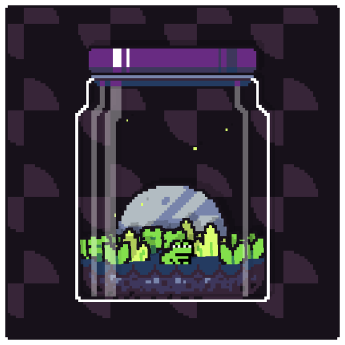 Toad Terrarium #17 static token preview