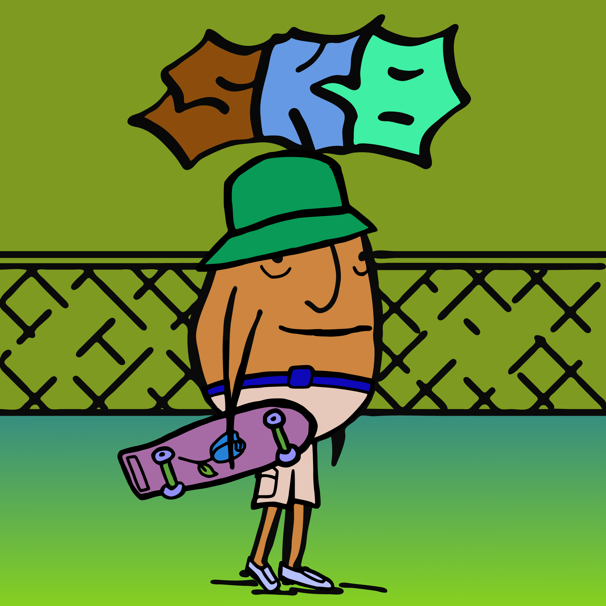 Skater Egg #13 static token preview