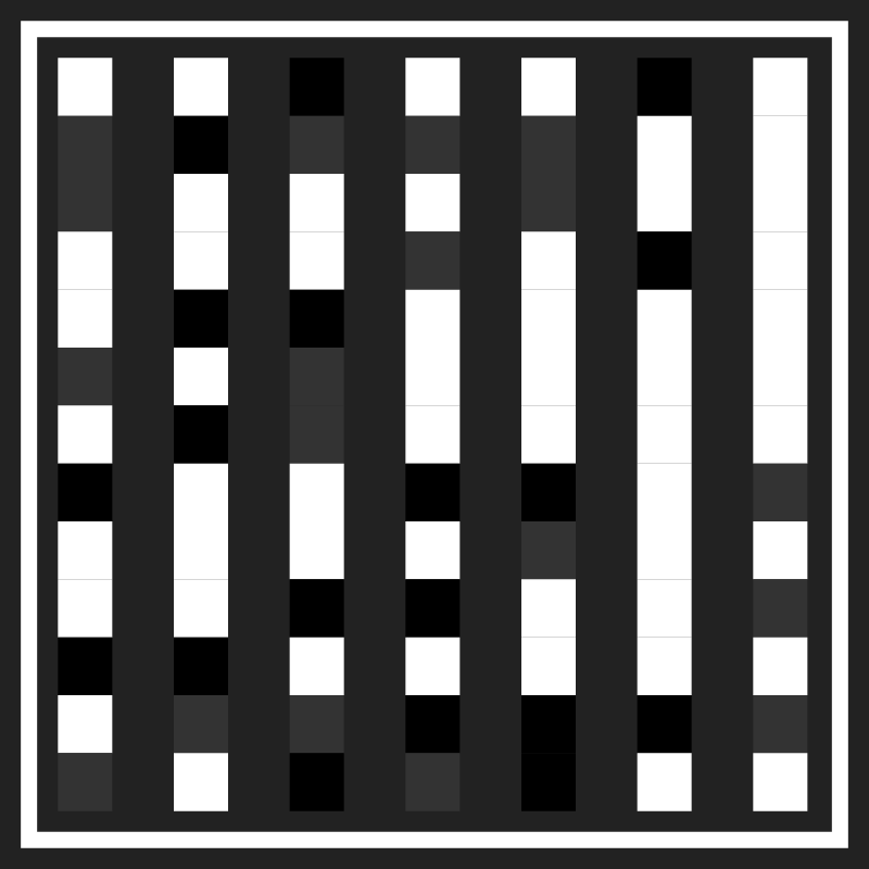pillars of randomness #9 static token preview