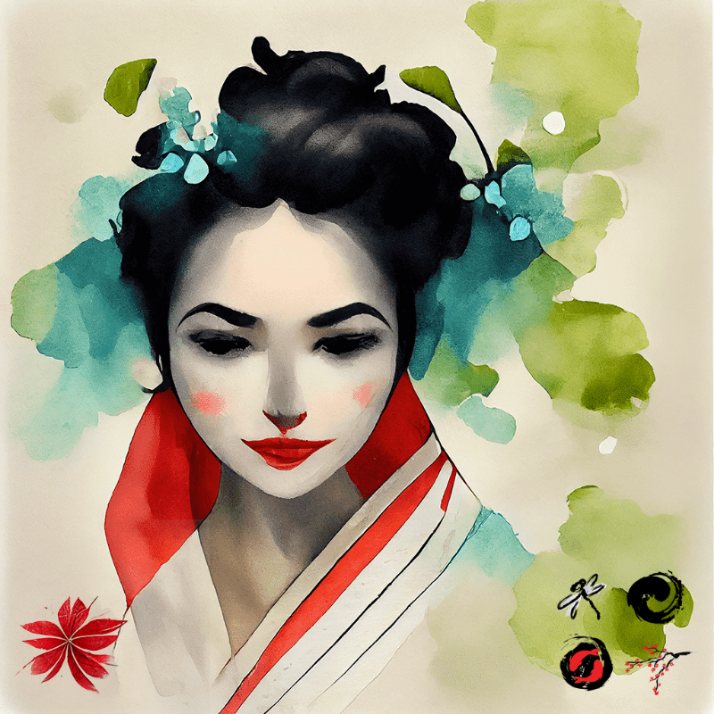 Ocean Geisha #24 static token preview