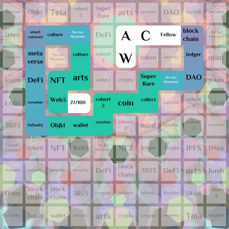 Waccy - learning snake #19 static token preview