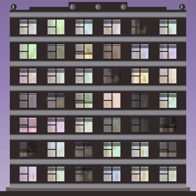 Night Windows #5 static token preview