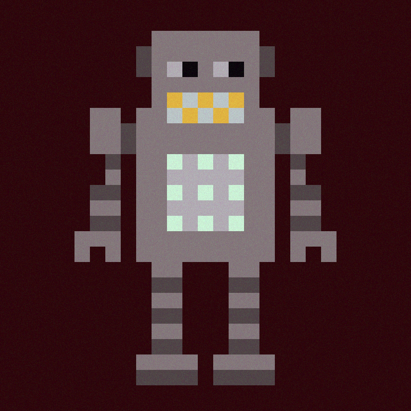 Pixelbots #17 static token preview