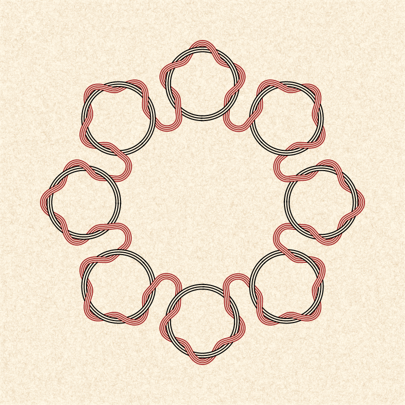 Sinusoidal Weave #6 static token preview