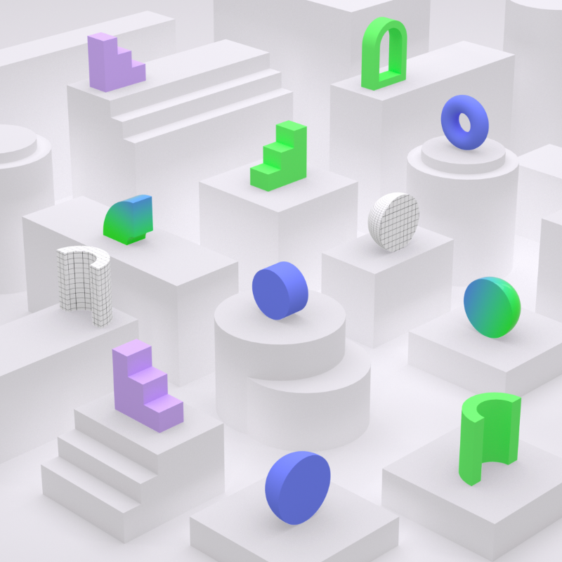 GEOMETRY GUBAHAN #9 static token preview
