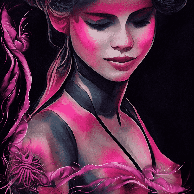 Libra Girl #8 static token preview