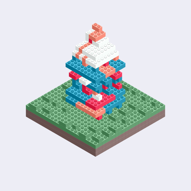 Plastic Town I #23 static token preview