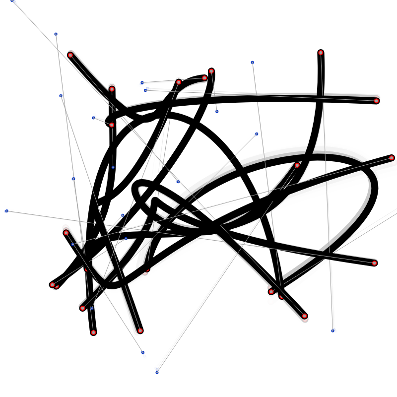 Frenetic Bezier Curves #8 static token preview