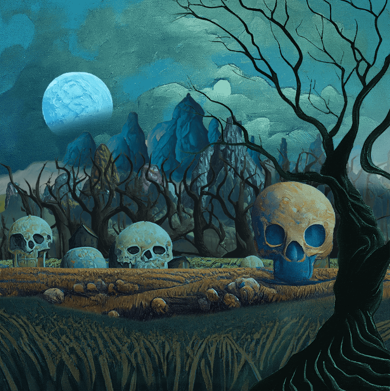 Skull Village #5 static token preview