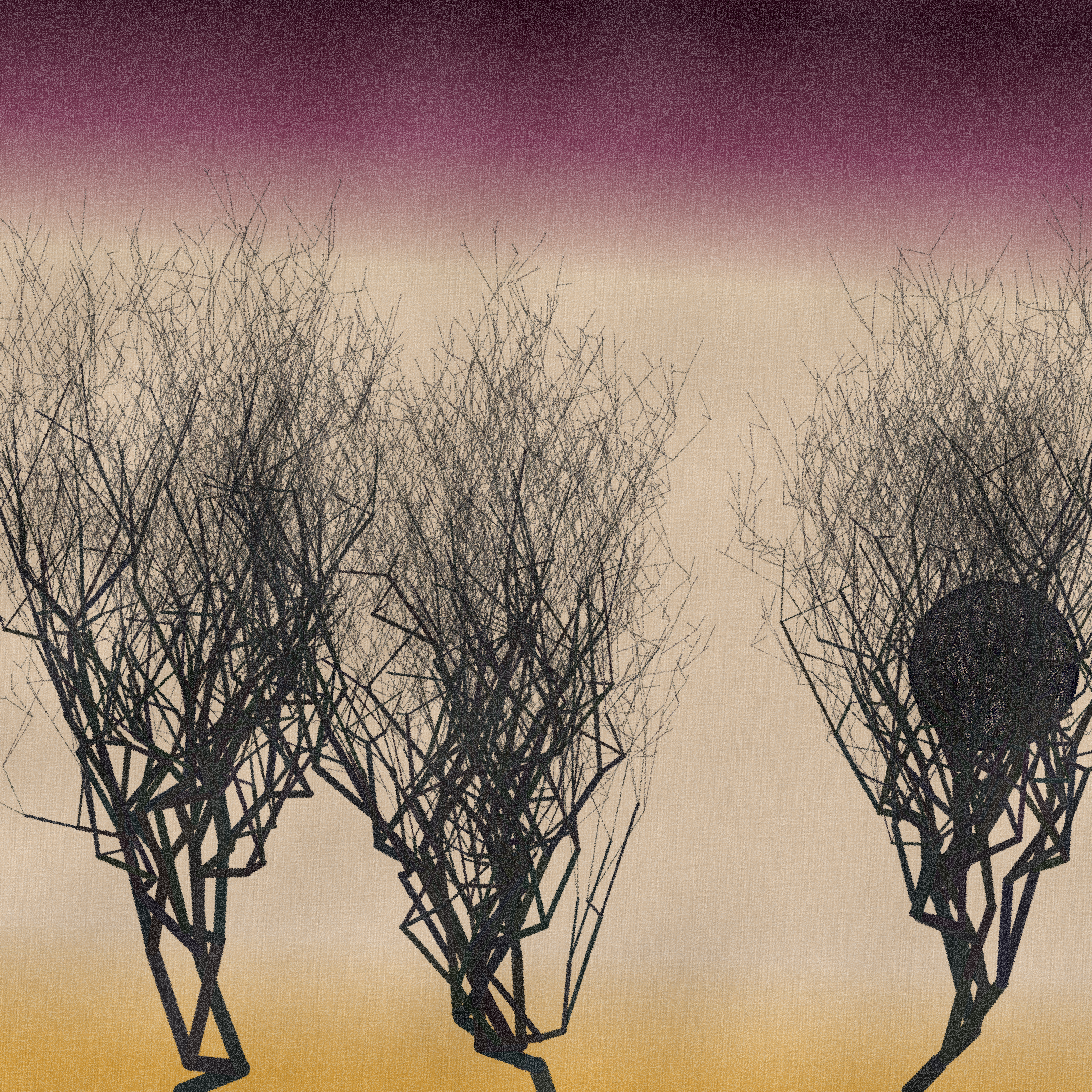 Three dead trees on earth #36 static token preview