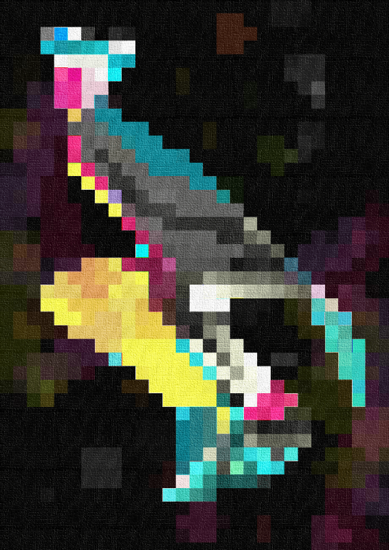 Minimalist Pixelation #2 static token preview