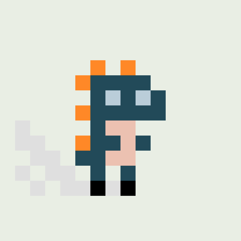 Coded Tiny Dinos #19 static token preview