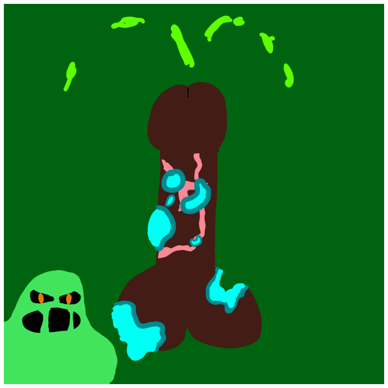 Decayed Dickgenerative Art #37 static token preview